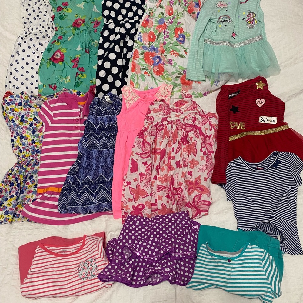 Girls clothes 17 pieces for $30 3Y-5T